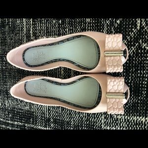 Melissa x Jason Wu - Pink Bow Jelly Flat